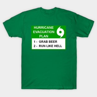 Hurricane Evacuation Plan T-Shirt